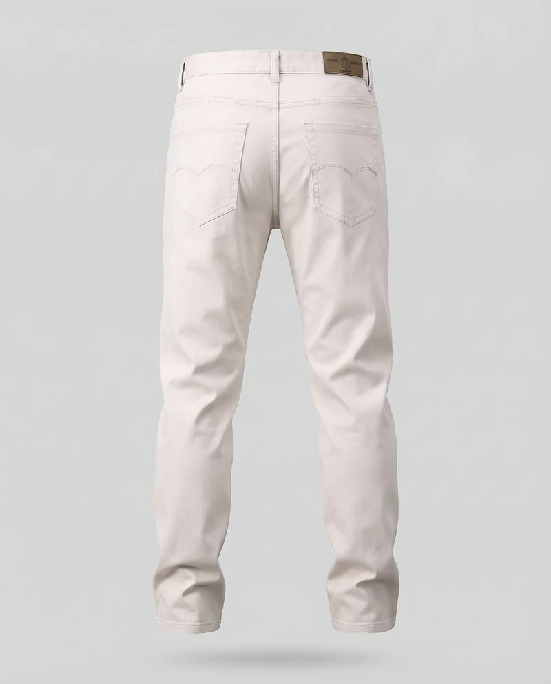 Herren Chinohose Baumwolle Gerade