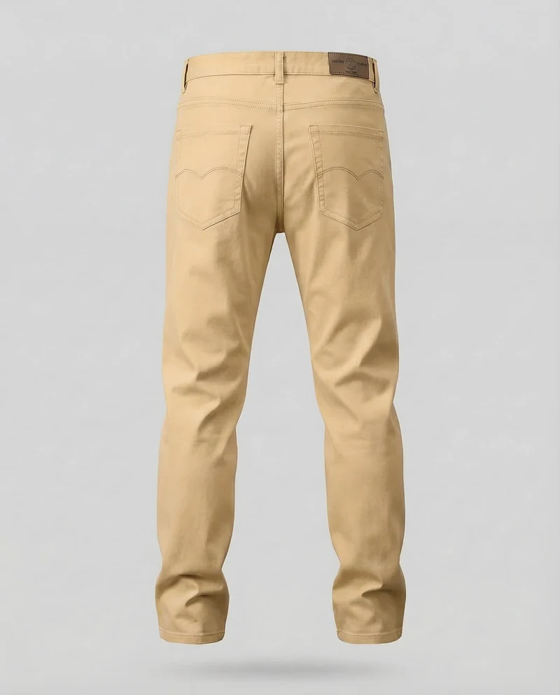 Herren Chinohose Baumwolle Gerade