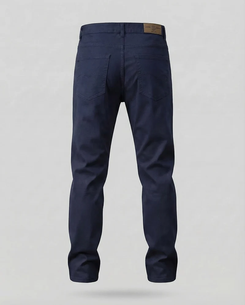 Herren Chinohose Baumwolle Gerade