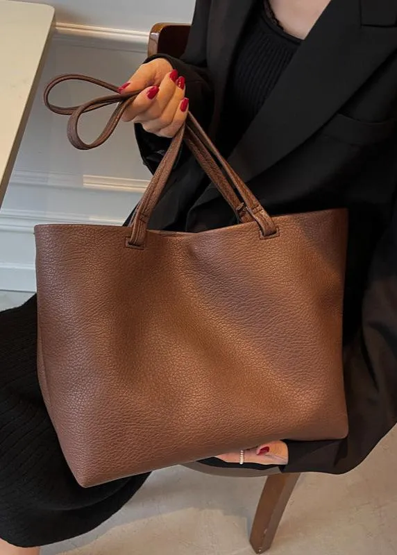 Geräumige Damen Schultertasche Aus Weichem Leder - Vittorelli