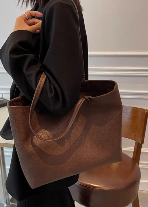 Geräumige Damen Schultertasche Aus Weichem Leder - Vittorelli