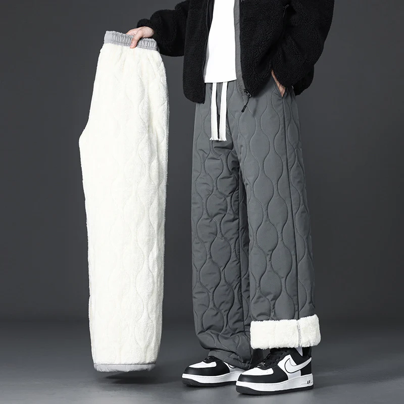 Herren Gemütliche Fleece-Jogginghose mit Innenfutter