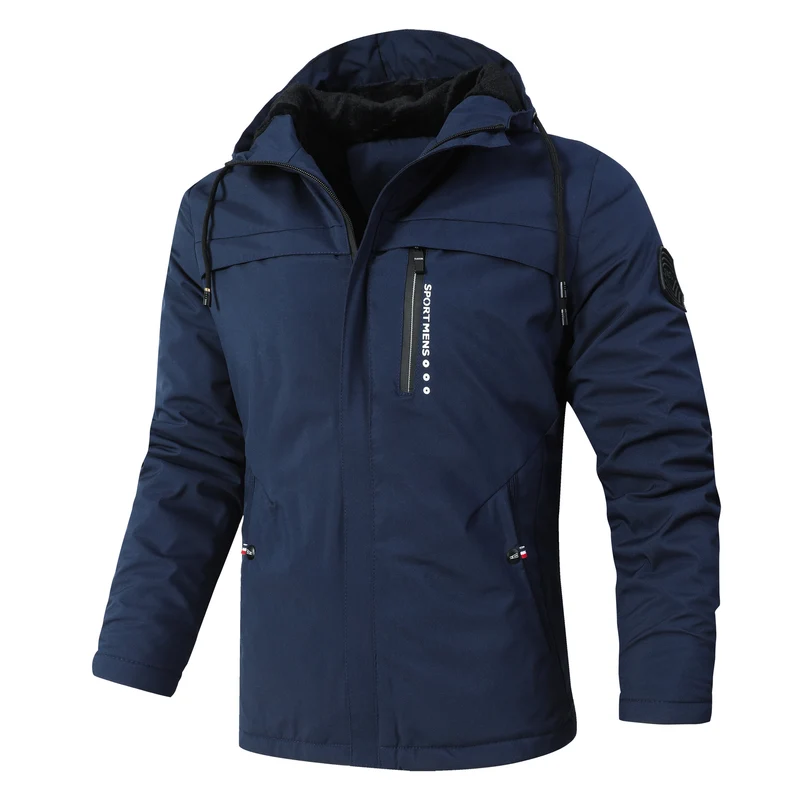 Herren Urbaner Softshell-Parka mit Teddyfleece-Innenfutter, verdecktem Reißverschluss und Brusttasche Nord Taschen