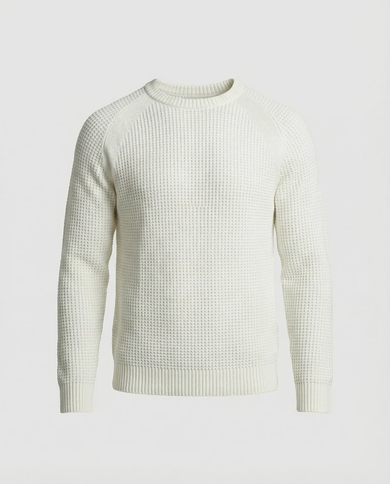 Strukturpullover Modern Herren