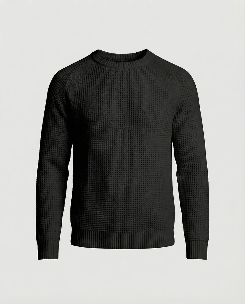 Strukturpullover Modern Herren