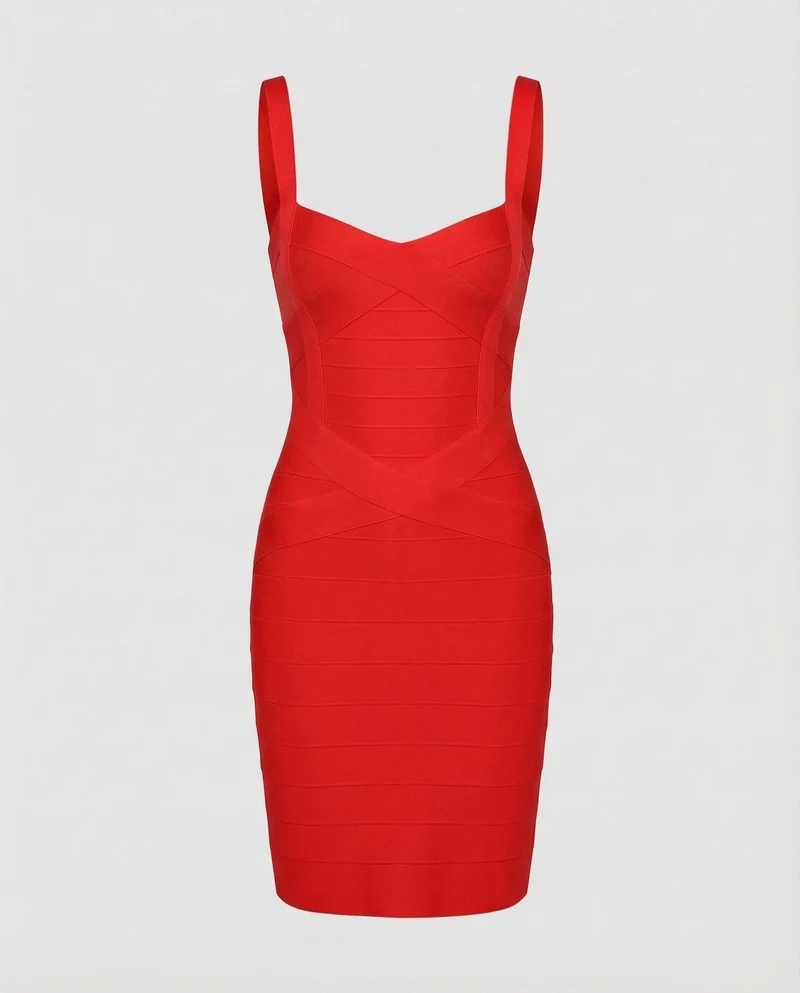Damen Korselett-Bandage-Minikleid Herzausschnitt - Vittorelli
