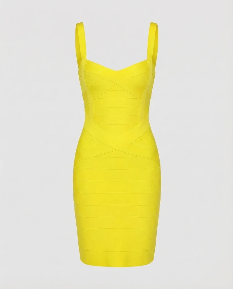 Damen Korselett-Bandage-Minikleid Herzausschnitt - Vittorelli