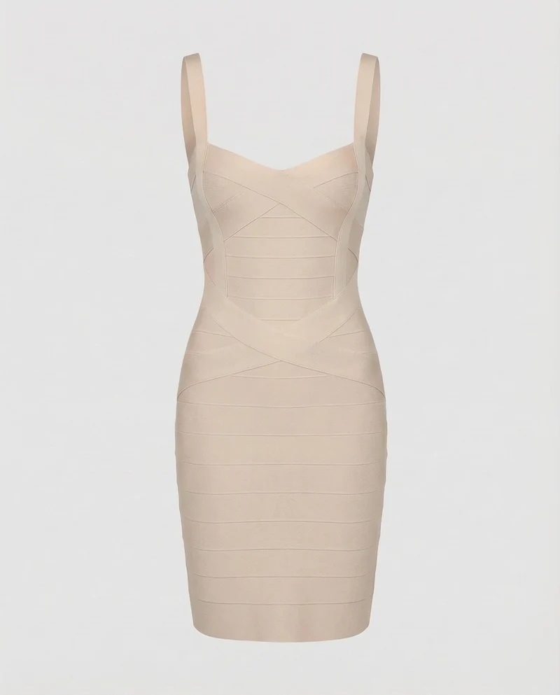 Damen Korselett-Bandage-Minikleid Herzausschnitt - Vittorelli