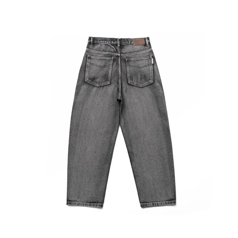 Damen Hochtaillierte Relaxed‑Straight‑Jeans mit geradem Bein und Five‑Pocket‑Design Nord Taschen