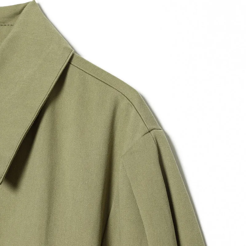 Damen Gekürzte Boxy-Utility-Jacke mit Kellerfalten und Pattentaschen Nord Taschen
