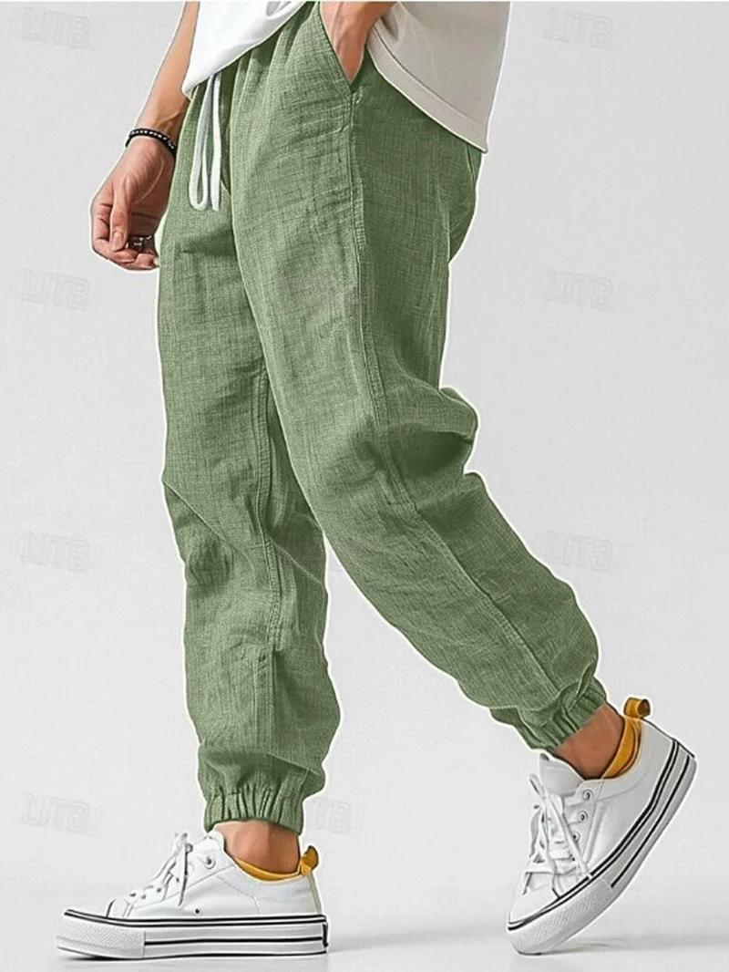 Bequeme Sommerhosen Aus Leinen - Arvani
