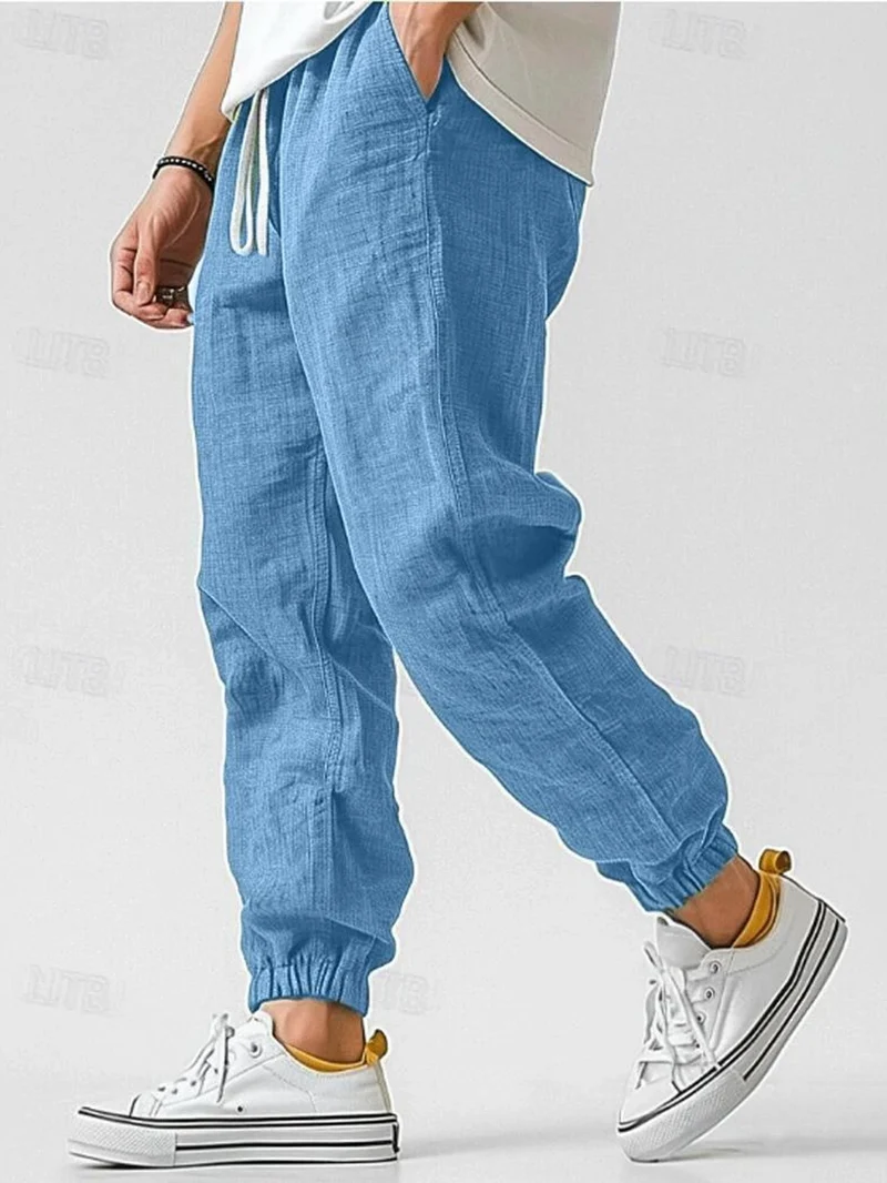 Bequeme Sommerhosen Aus Leinen - Arvani