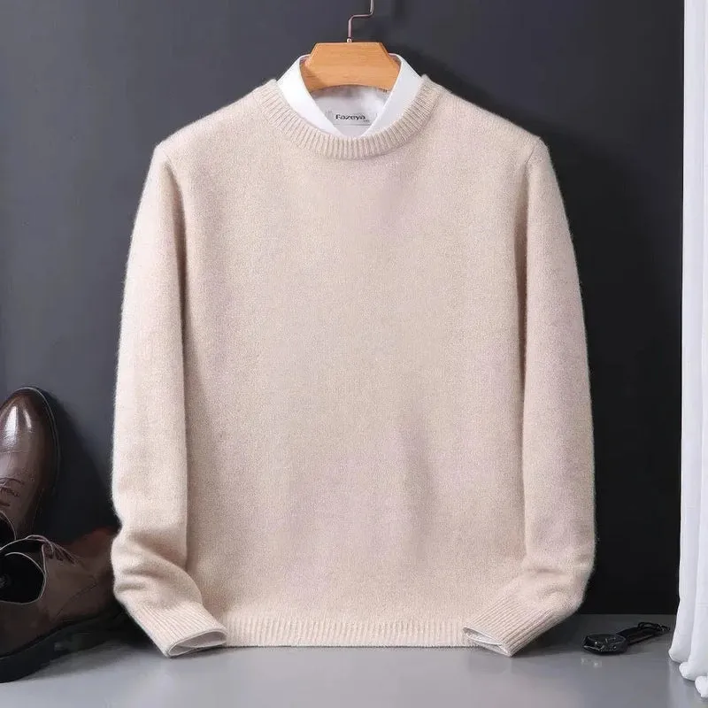 Kaschmir Weiche Pullover für Herren
