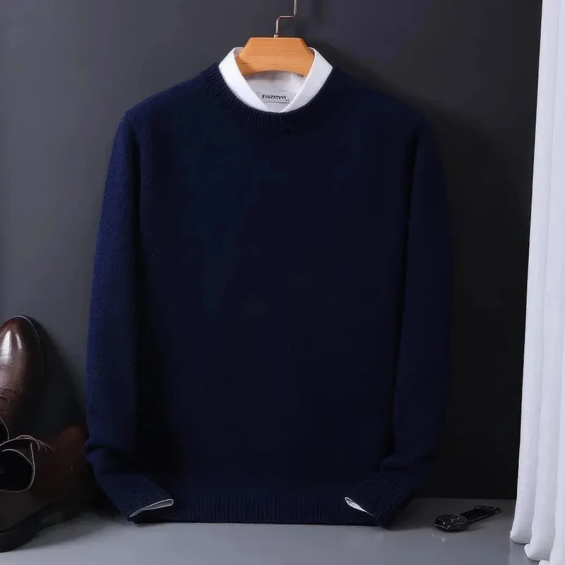 Kaschmir Weiche Pullover für Herren