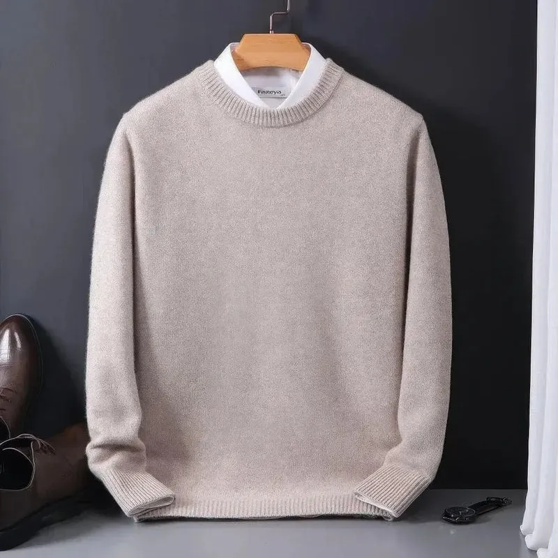 Kaschmir Weiche Pullover für Herren