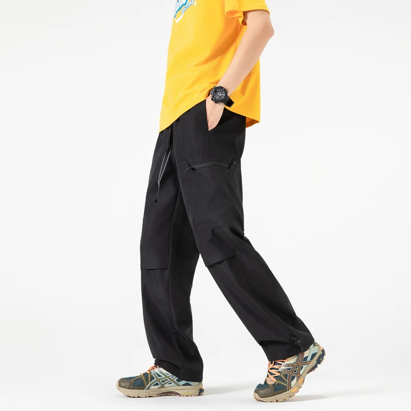 Damen Weite Utility-Cargohose mit verstellbarem Beinabschluss und Multifachtaschen Nord Taschen