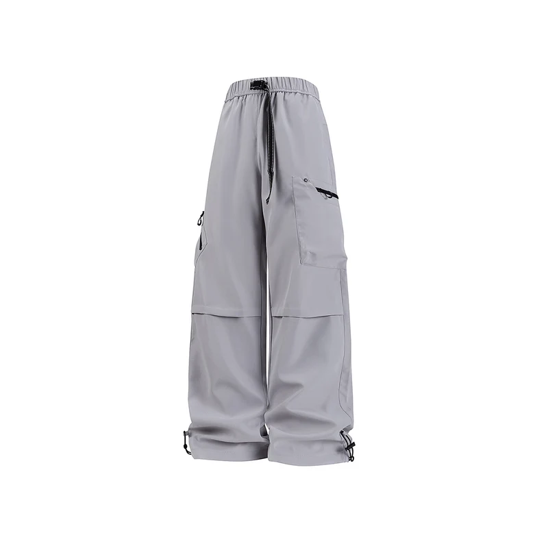 Damen Weite Utility-Cargohose mit verstellbarem Beinabschluss und Multifachtaschen Nord Taschen