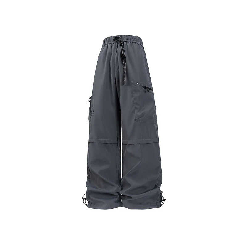 Damen Weite Utility-Cargohose mit verstellbarem Beinabschluss und Multifachtaschen Nord Taschen
