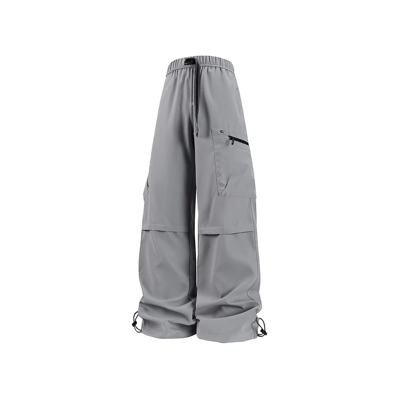 Damen Weite Utility-Cargohose mit verstellbarem Beinabschluss und Multifachtaschen Nord Taschen