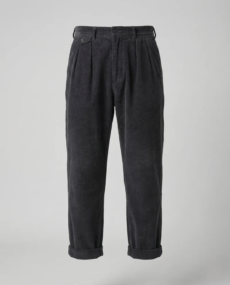 Herren Cordhose Bundfalten