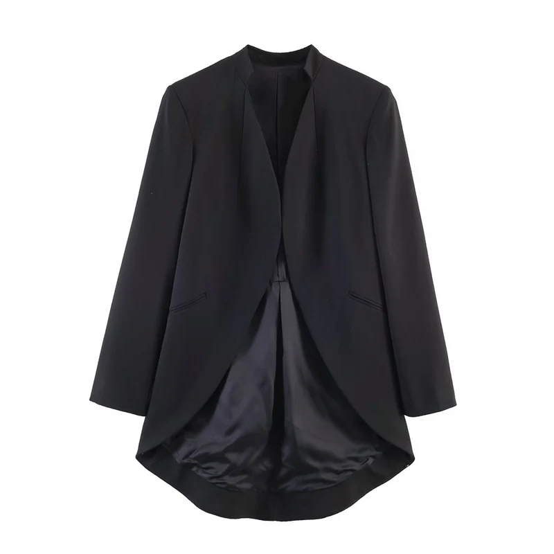 Damen Hochtaillierte elegante Anzughose mit Bügelfalte und geradem Bein Nord Taschen