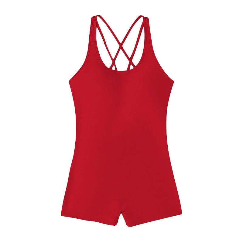 Damen Sportlicher Schwimmanzug Nord Taschen
