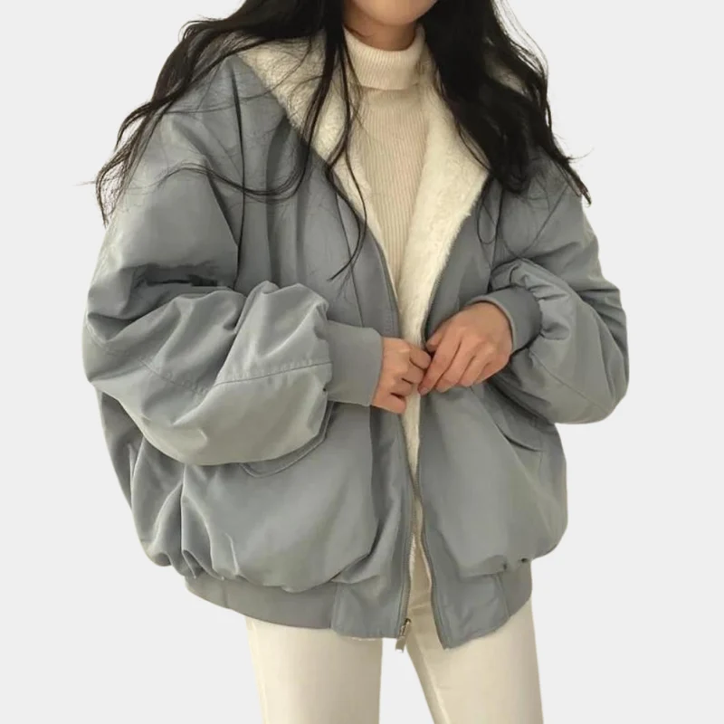 Plus Size Winterjacke Damen Lange Winterjacke Damen