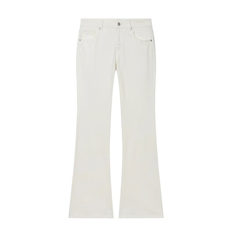 Damen Hochtaillierte ausgestellte Jeans mit Kickflare und Fünf‑Taschen‑Schnitt Nord Taschen