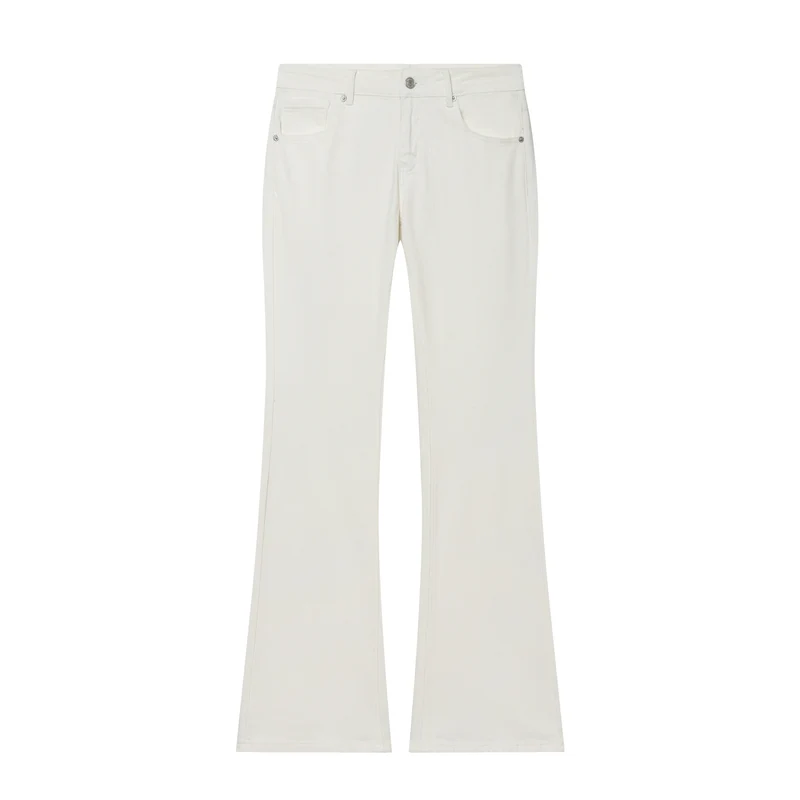Damen Hochtaillierte ausgestellte Jeans mit Kickflare und Fünf‑Taschen‑Schnitt Nord Taschen