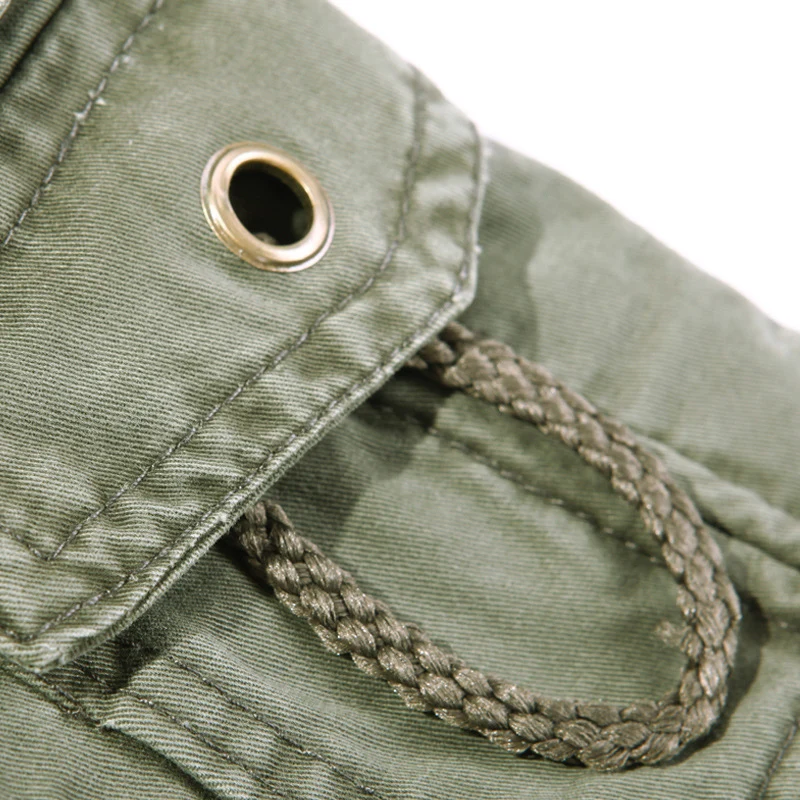 Herren Robuste Cargo-Arbeitshose mit Mehrfach‑Taschen, Kniefalten und Relaxed‑Fit Nord Taschen
