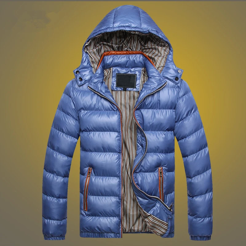 Herren Gefütterte Stepp-Expeditionsjacke mit Kunstfellkapuze und Frontmix-Taschen Nord Taschen