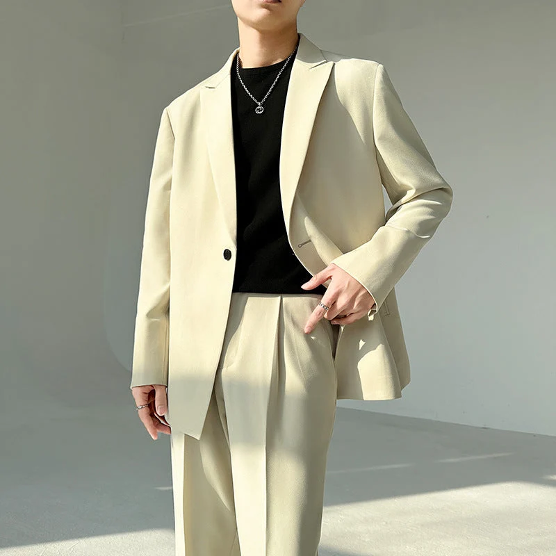 Herren eleganter Anzugblazer mit modernem Schnitt und feinem Innenfutter - Vittorelli