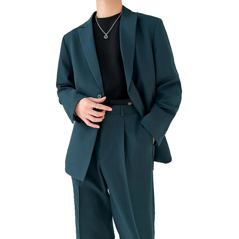 Herren eleganter Anzugblazer mit modernem Schnitt und feinem Innenfutter - Vittorelli