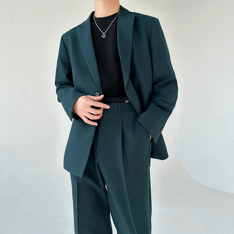 Herren eleganter Anzugblazer mit modernem Schnitt und feinem Innenfutter - Vittorelli