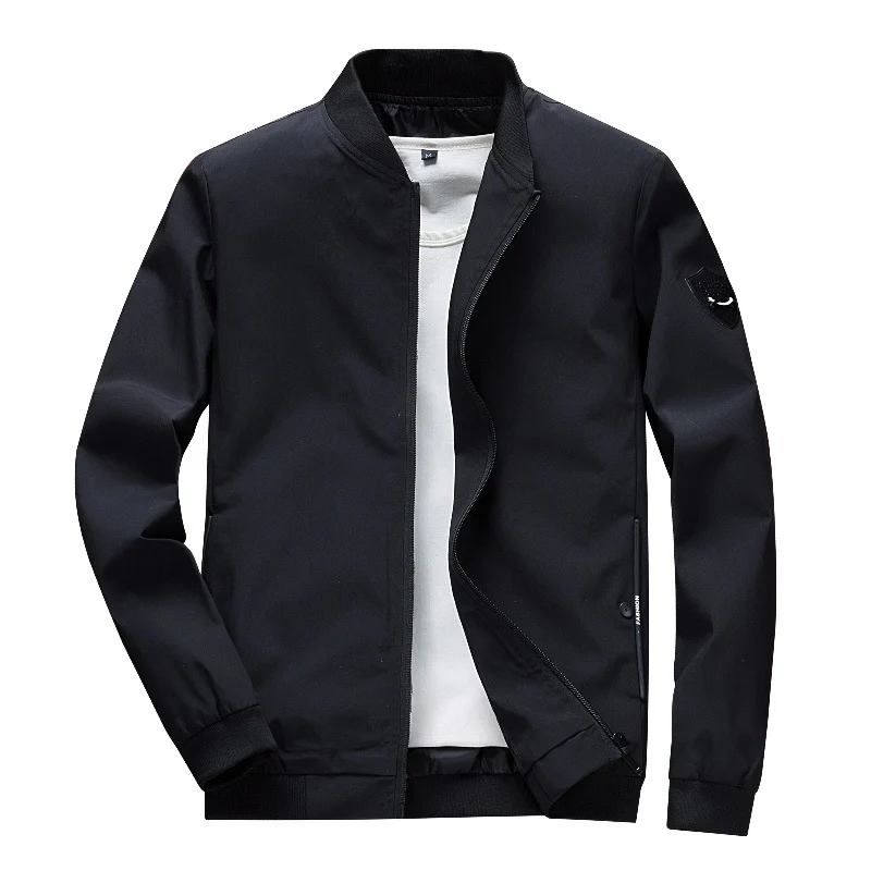 Herren Minimalistischer Softshell-Blouson mit elastischen Bündchen und verdecktem Reißverschluss Nord Taschen