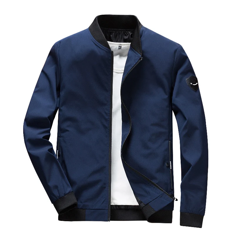 Herren Minimalistischer Softshell-Blouson mit elastischen Bündchen und verdecktem Reißverschluss Nord Taschen