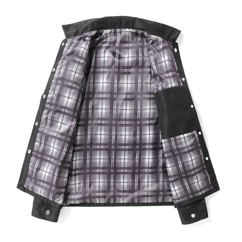 Herren Canvas-Hemdjacke Nord Taschen