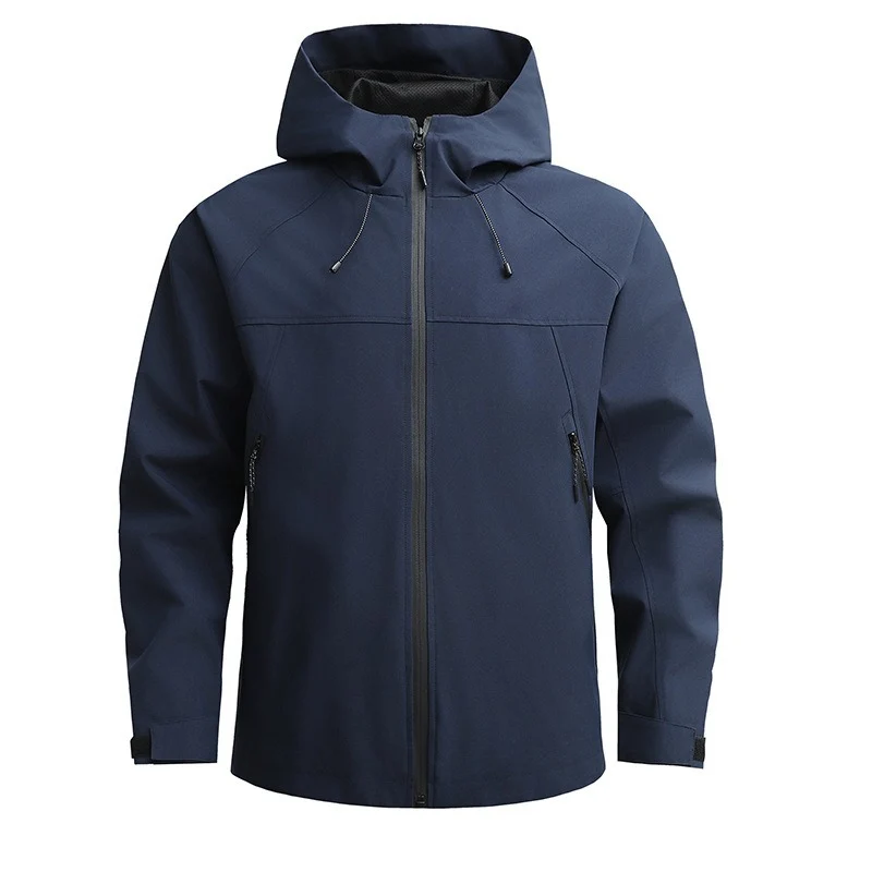 Herren Atmungsaktive Softshelljacke mit Zwei-Wege-Reißverschluss, verstellbarer Kapuze und wasserabweisender Oberfläche Nord Taschen