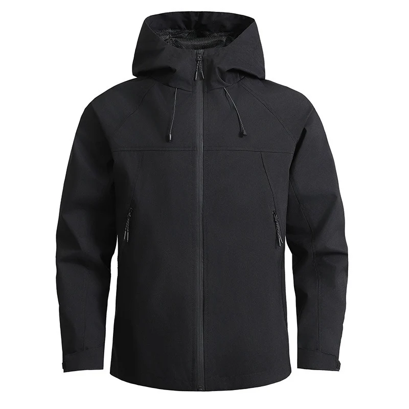 Herren Atmungsaktive Softshelljacke mit Zwei-Wege-Reißverschluss, verstellbarer Kapuze und wasserabweisender Oberfläche Nord Taschen