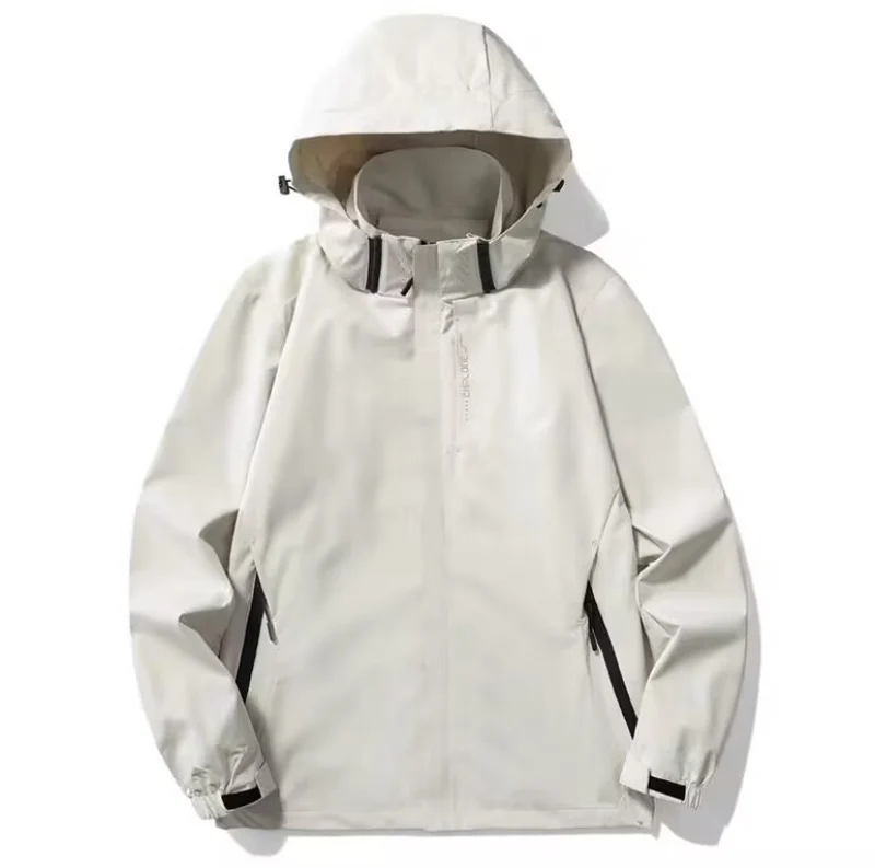 Herren Leichte Softshell-Funktionsjacke mit atmungsaktivem Meshfutter und verstellbarer Kapuze Nord Taschen