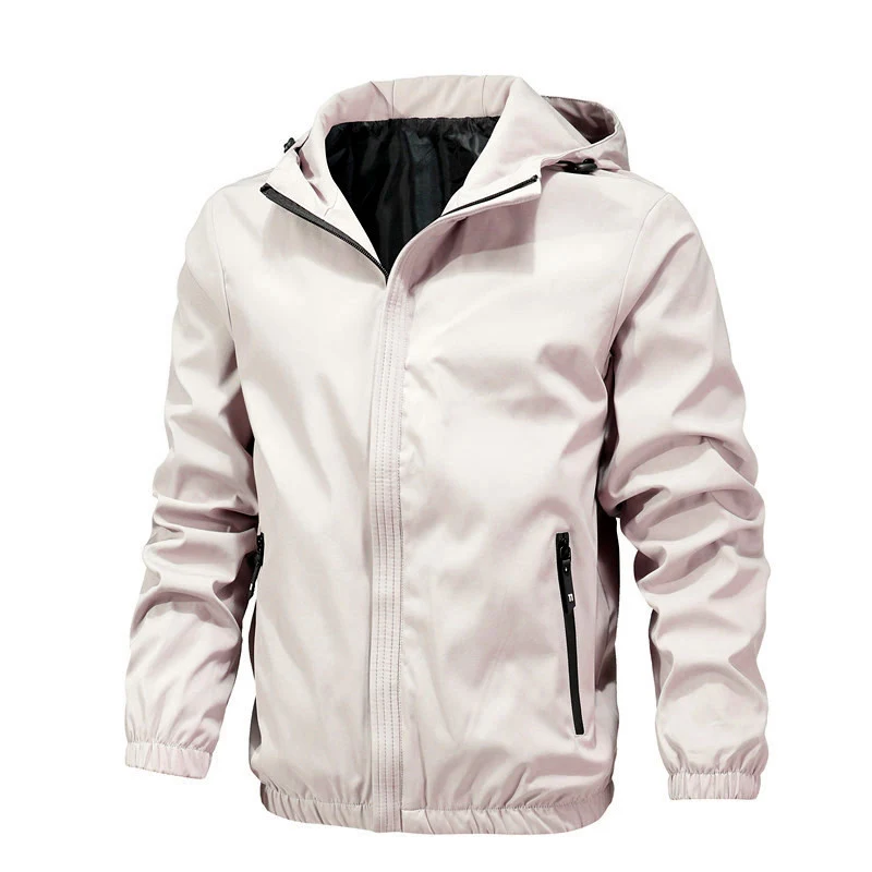 Herren Leichte Outdoor-Softshelljacke mit Kapuze, wasserabweisender Membran und Reißverschlusstaschen Nord Taschen