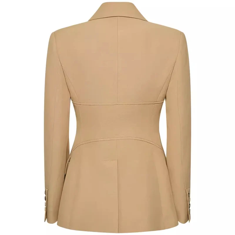Damen Zweiteiliger Hosenanzug im Tailoring mit tailliertem Blazer und weitem Bein Nord Taschen