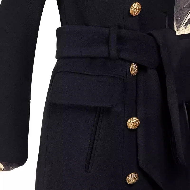 Damen Figurbetonter Minirock mit hoher Taille und cleanem Schnitt Nord Taschen