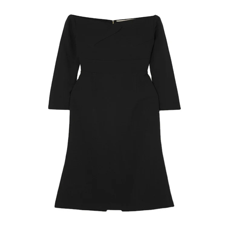Damen Schulterfreies Midikleid im taillierten Etuikleid‑Schnitt Nord Taschen