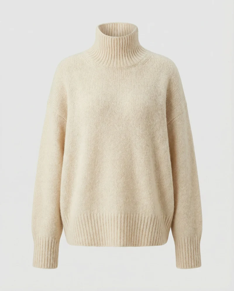 Warmer Cashmere Rollkragen