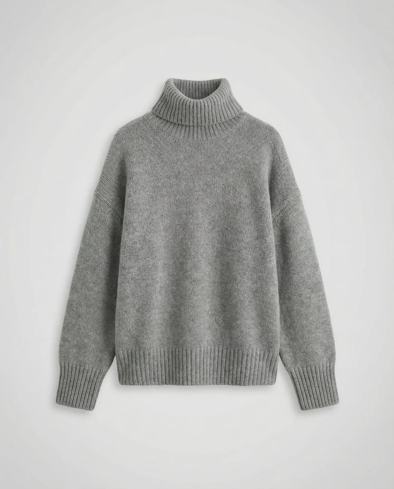 Warmer Cashmere Rollkragen