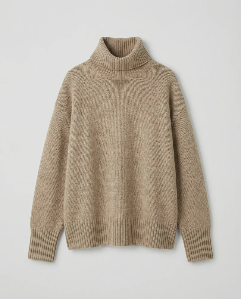 Warmer Cashmere Rollkragen