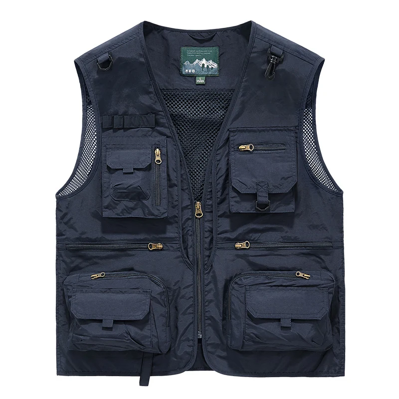 Herren Multifunktionale Anglerweste Nord Taschen