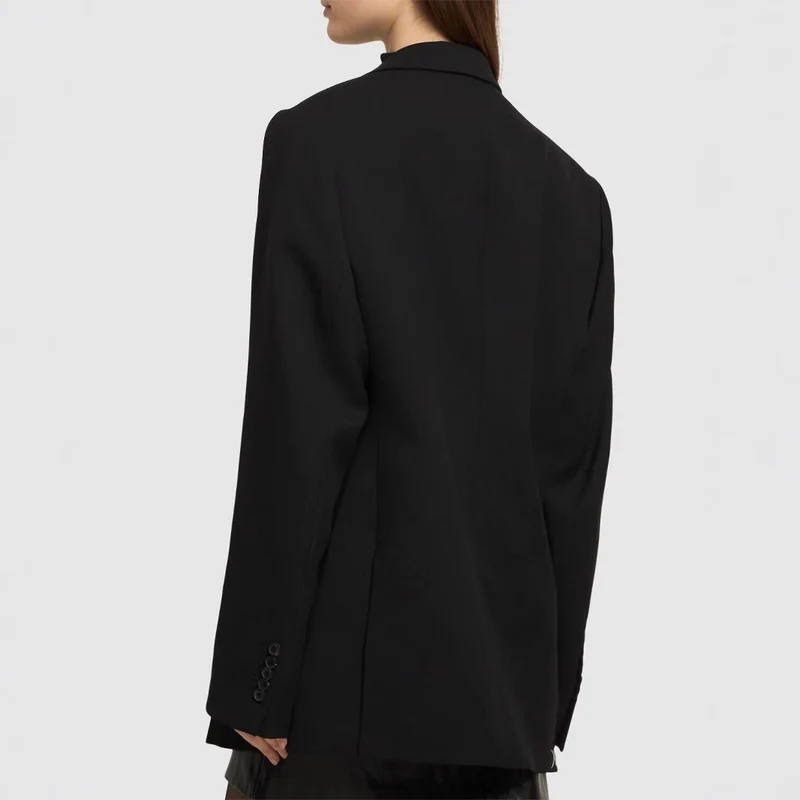 Damen Kniehohe Lederstiefel mit spitz zulaufender Silhouette und mittlerem Absatz Nord Taschen