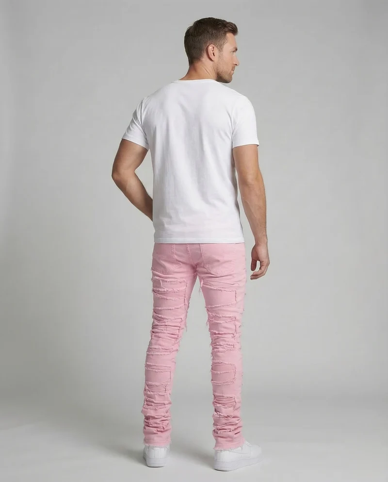 Herren Destroyed Jeans Slim